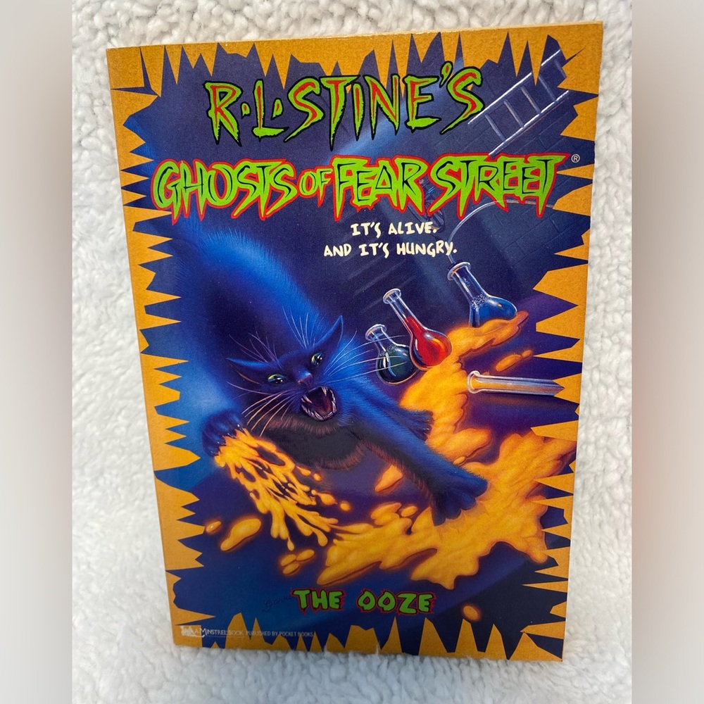 First Printing R.L. Stine’s Ghosts of Fear Street  No. 8: “The Ooze”